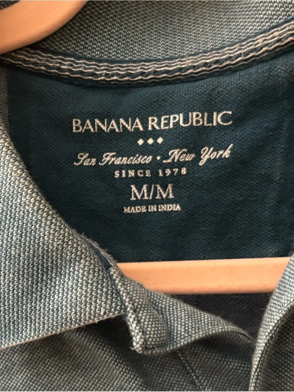 Banana Republic Polos and Blue Printed Short-Sleeve Penguin Button-Down Shirt